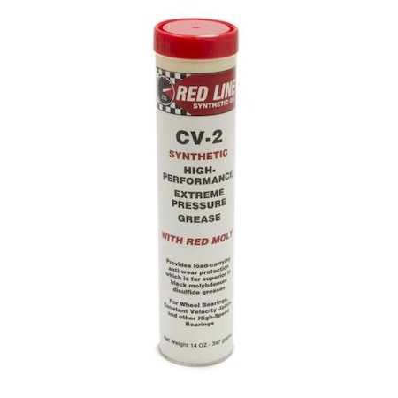 Redline Oil RED80402 14 Oz Cartridge CV-2 Synthetic Grease